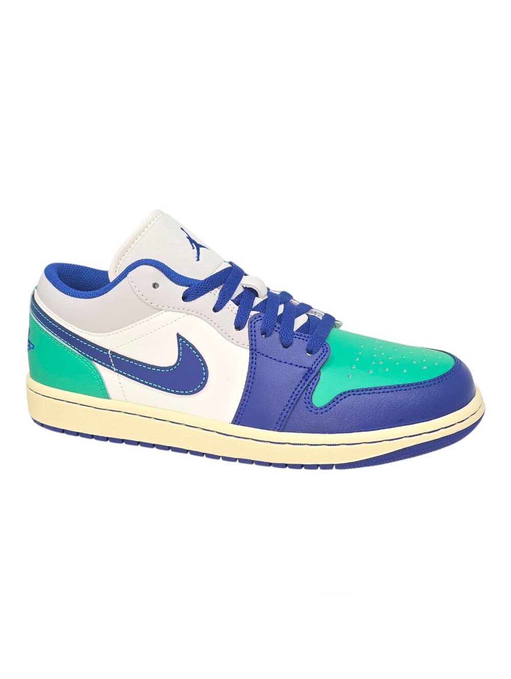 Nike AIR JORDAN 1 LOW RARE Sail Deep Royal Blue 553558 147